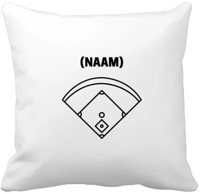 Akyol - honkbal met eigen naam Kussen hoes - Honkbal - honkballer - sport - 40 bij 40 cm
