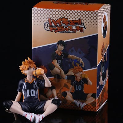 12CM Anime Haikyuu Figuur Shoyo Hinata Model Speelgoed Kozume Kenma Actiefiguur Noodle Stopper Tobio Kageyama Verzamelspeelgoed Doos With box