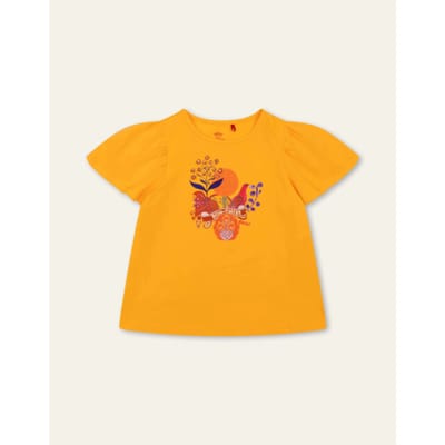 Oilily Thrive T-Shirt- maat104/4yr Blazing Oranje