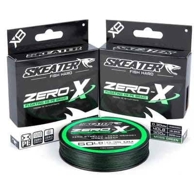 Vlecht Skeater Zero-X 8Braid Mg Floating 0.25-30Lb