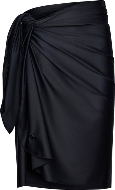 Cover-Up Pastunette Beach Basic - Zwart - Rok - Maat S/M