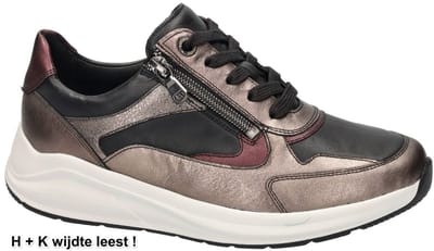 Solidus -Dames - metallic - sneakers - maat 36.5