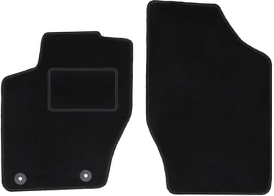 Voormatten zwart voor: Peugeot 307 hatchback, stationwagen, SW (2001-2009)