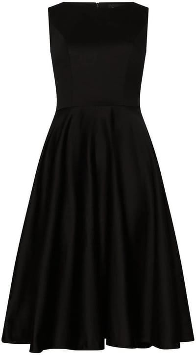 Succubus Clothing Audrey 50's Swing Jurk in Zwart