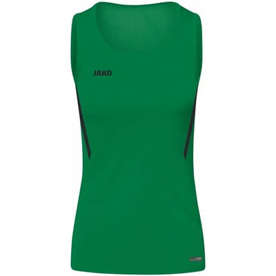 Jako Challenge Tanktop Kinderen - Sportgroen / Zwart | Maat: 152