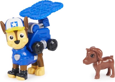Spin Master PAW Patrol Big Truck Pups - PAW Patrol-actiefiguur met reddingsdrone met klikbevestiging commandocentrumplatform en dierenvriendje
