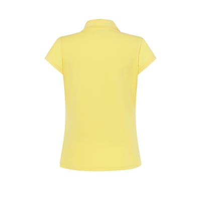 JHK Dames/Dames Regular Poloshirt (Lichtgeel)