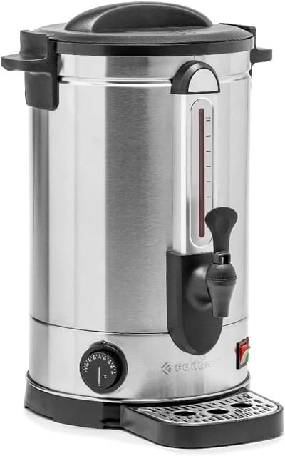 Waterboiler Roestvrij Staal - Warm Water Dispenser - Snel Water Verwarmen - Oververhitting Bescherming - 15 Liter Capaciteit - Zilver
