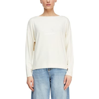 Comma T-shirts Offwhite Maat: 34 | Tops Outlet | Dames | Wit