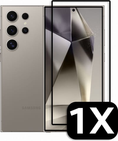Casemania Glas Geschikt voor Samsung Galaxy S25 Ultra - Screenprotector Glas Gehard - Tempered Glass - Volledige Bescherming