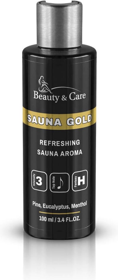 Sauna Gold opgietmiddel - Beauty & Care - 100 ml. new