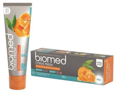 Splat Biomed Tandpasta Citrusfresh - 3 x 100 ml - Voordeelverpakking