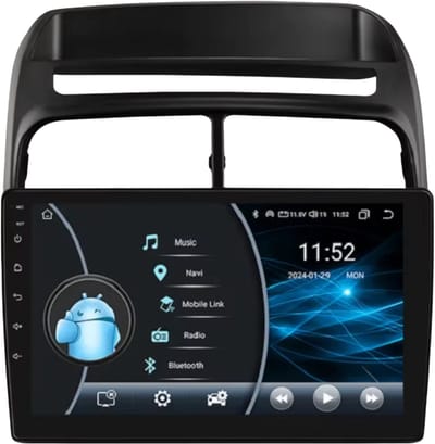 Autoradio met bluetooth - Carplay - Voor Fiat Linea (2007-2012) - Geschikt voor Apple en Android - Stereo - Navigatie - Navigatiesysteem auto - 2GB 32GB