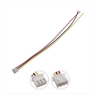 XH2.54 3-Pin Female Kabel – 15cm – Éénzijdige Stekker