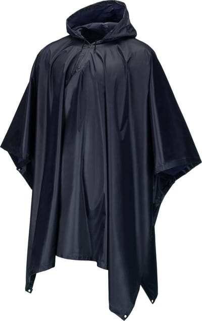 Outtec® Waterdichte Regen Poncho met Capuchon - Universeel Dames en Heren - 140 cm lang - Regenponcho, Regencape, Mackintosh