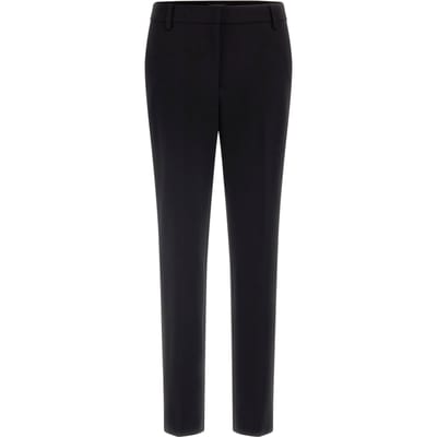 GUESS Gwen Chino Pants Jet Black A996 Taglia: 36 | Pantaloni da completo Outlet | Donna | Nero