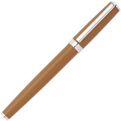 Hugo Boss - HSN2545Z - Rollerballpen - bruin/zilver - Gear Icon