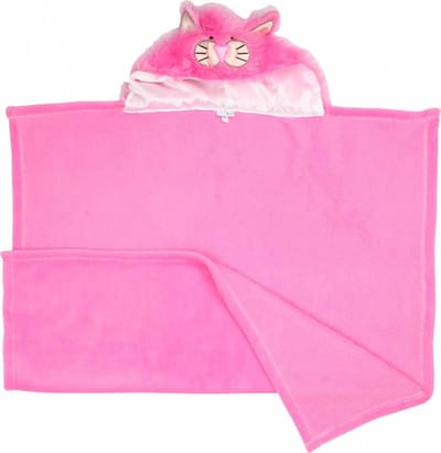 Bianco Blu Baby Omslagdoek - Wikkeldeken - Fleece - Roze