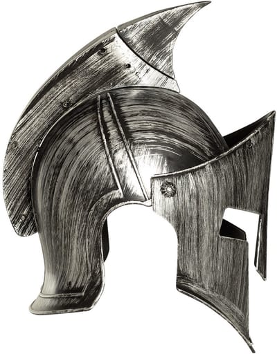 Boland - Helm Spartaan deluxe - 59 - Volwassenen - Mannen - Griekse en Romeinse Oudheid