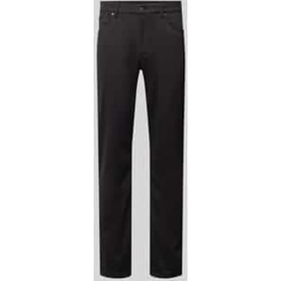 Regular fit stoffen broek met Franse Steekzakken