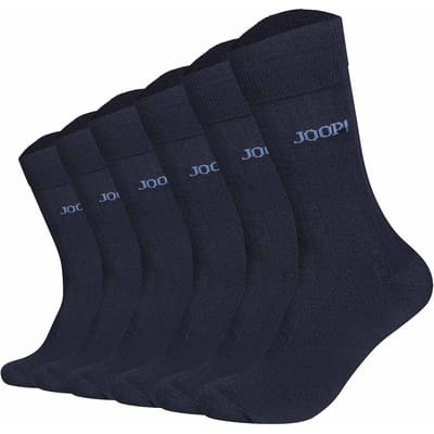 JOOP! Sokken Premium Essential Mercerised Socks 6P Set van 6