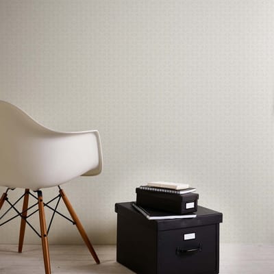 GLITTER WAAIER BEHANG | Art Deco - wit zilver - A.S. Création Trendwall 2
