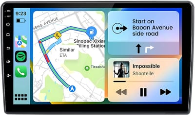 Hexinex Autoradio Geschikt voor VW Bora Golf 4 Jetta Passat B5 T5 - Draadloos CarPlay, Android Auto, Androdi 15, multimediaspeler, 4GB+64GB
