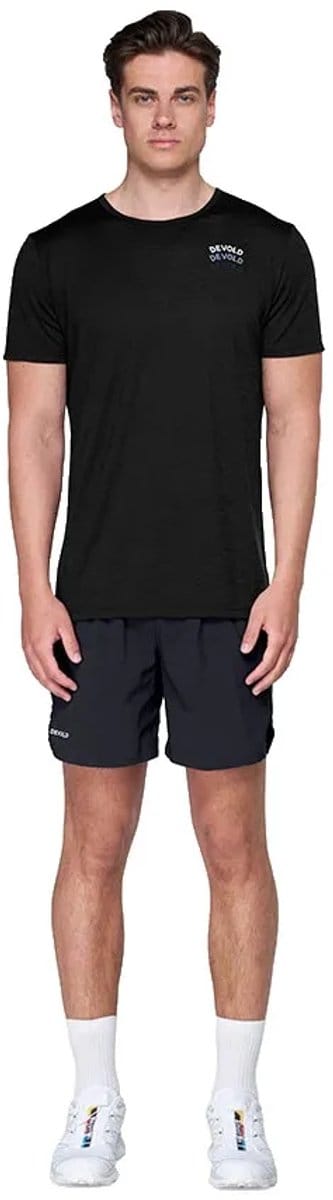 Devold Of Norway Active Devold Legacy T-shirt Met Korte Mouwen Zwart L Man
