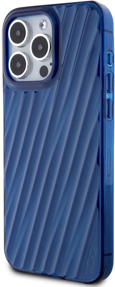Tumi Back cover - iPhone 15 Pro Max - Blue - Schokabsorberend TPU-ontwerp