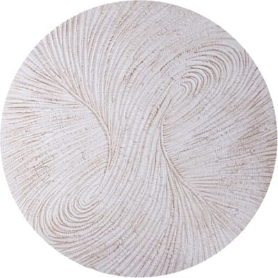 PTMD Wandpaneel Wiktor - 120x2x120 cm - MDF - Wit