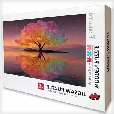 Houten Puzzel - Legpuzzel Volwassenen - Ontspannend Vrijetijdsbesteding - Gedetailleerd Artistiek Motief - 179 x 105 cm - Sterrenhemel