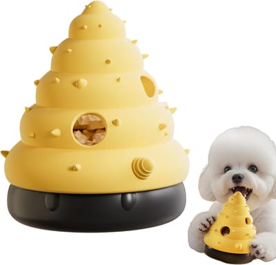 Hondenspeelgoed Snackdispenser - Voerbal Hond - Mentale Stimulatie - Langzame Voer Methode - 11 x 13 cm - Niet gespecificeerd