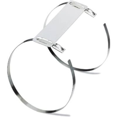 Phoenix Contact 0806644 KMV Kabelmarkeringdrager Montagemethode: Kabelbinder Markeringsvlak: 65 x 19 mm Transparant 100 stuk(s)