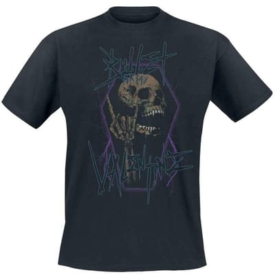 Bullet For My Valentine T-shirt - Thrash Skull - S tot 4XL - voor Mannen - zwart