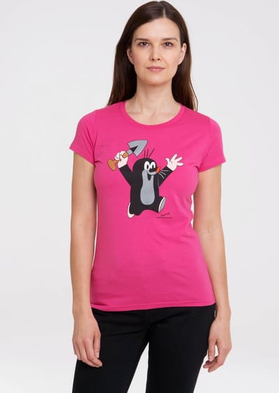 Logoshirt Print T-Shirt Der kleine Maulwurf
