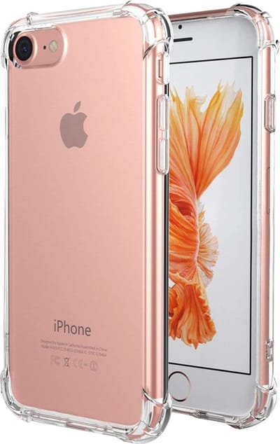 Shockproof Soft TPU hoesje Silicone Case Geschikt voor: iPhone SE 2020 / SE 2022 / 7 / 8