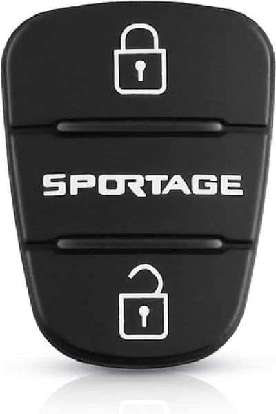 XEOD Autosleutelbehuizing - sleutelbehuizing auto - sleutel - Autosleutel / Geschikt voor: Kia Sportage 3 knops