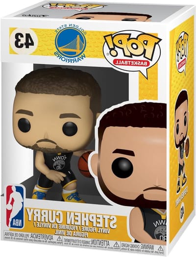 Vinyl Figuur - Verzamelbeeldje Sport - Verzamelobject Display - Hoogwaardig Vinyl - 9.5 cm Hoog - Geel