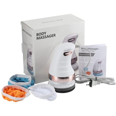 Cellulite Massager Lichaam Vormgevende Machine Elektrische Vetverbrander Lichaam Afslanken Gewichtsverlies Huid Lifting Schoonheidsverzorgingsapparaat white