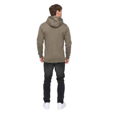 Crosshatch Heren Moules Hoodie (Olijf)