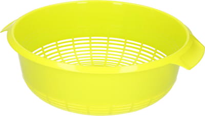 Kunststof keuken vergieten van 27 x 10 cm in de kleur groen - Keuken accessoires
