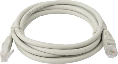 Netwerkkabel - Internetkabel - Cat6 UTP Kabel RJ45 - 1.8 Meter - Koper - Grijs
