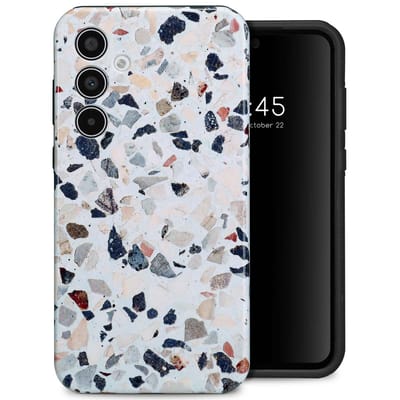 Selencia Hoesje - Geschikt voor Samsung Galaxy A35 - Backcover - Chic Terazzo