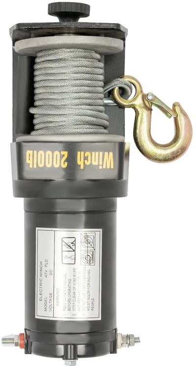 Allero Elektrische Lier - Elektrische Takel - 6 Meter - Horizontale Draagvermogen 900 kg - Verticale Belasting 200 kg - 0,4kW