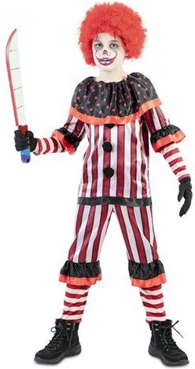 Bloederige Clown Kostuum Kind - 3-4 jaar