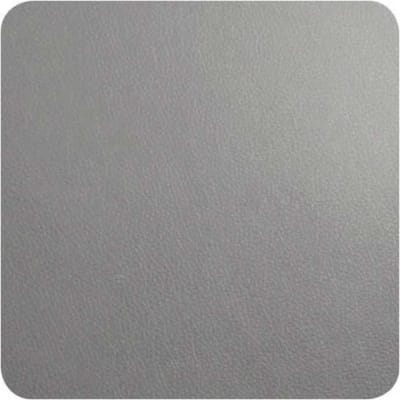 ASA Selection Onderzetters - Leather Optic Fine - Cement - 10 x 10 cm - 4 Stuks