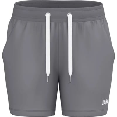 JAKO Joggingshort One Cotton damesmaten grijs 8501d-825