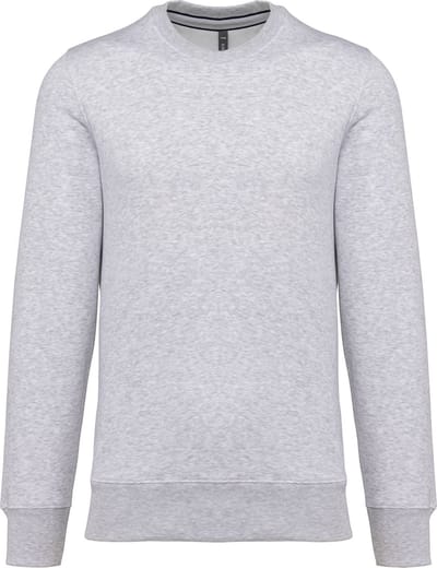 Kariban Sweater ronde hals K488 - Ash Heather - 4XL