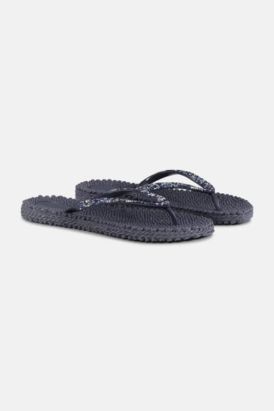 Slippers met koper mix strass steen CHEERFUL03G