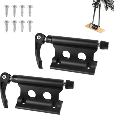 Fietsvorkhouder - Voorvork clip - Fiets vervoeren - Snelspanner design - 165 x 4 x 59 cm - Zwart